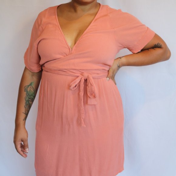 Hazel & Fold | Melody Mini Dress | Rose Gold - Size M/L - Picture 2 of 5